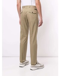 Светло-коричневые брюки чинос от Kent & Curwen