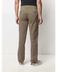 Светло-коричневые брюки чинос от Canali