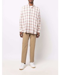 Светло-коричневые брюки чинос от A.P.C.