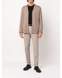 Светло-коричневые брюки чинос от Theory