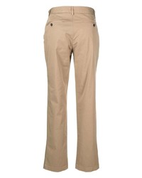Светло-коричневые брюки чинос от Sunspel