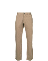 Светло-коричневые брюки чинос от Sunspel