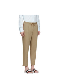 Светло-коричневые брюки чинос от Moncler