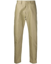 Светло-коричневые брюки чинос от Tom Ford