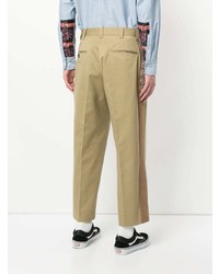 Светло-коричневые брюки чинос от Coohem