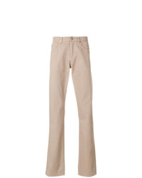 Светло-коричневые брюки чинос от Versace Jeans