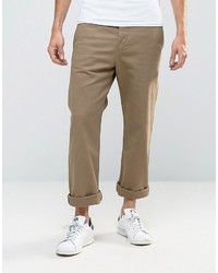 Светло-коричневые брюки чинос от Weekday