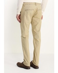 Светло-коричневые брюки чинос от Y.Two