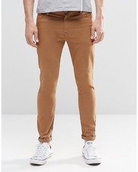 Мужские светло-коричневые брюки от Asos