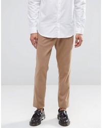 Мужские светло-коричневые брюки от Asos