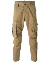 Мужские светло-коричневые брюки от DSQUARED2