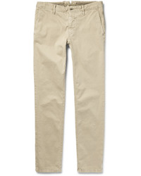 Мужские светло-коричневые брюки от Incotex