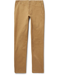 Мужские светло-коричневые брюки от Richard James