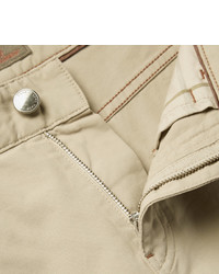 Мужские светло-коричневые брюки от Loro Piana