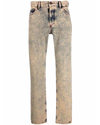 Мужские светло-коричневые вареные джинсы от Diesel