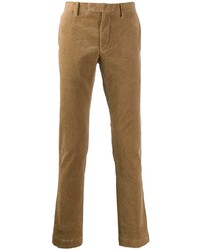 Светло-коричневые вельветовые брюки чинос от Polo Ralph Lauren