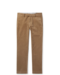 Светло-коричневые вельветовые брюки чинос от Polo Ralph Lauren