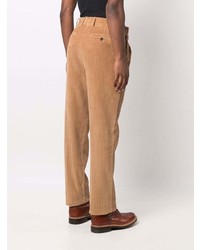 Светло-коричневые вельветовые брюки чинос от Lardini