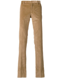 Мужские светло-коричневые вельветовые брюки от Etro