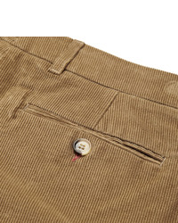 Мужские светло-коричневые вельветовые классические брюки от Band Of Outsiders