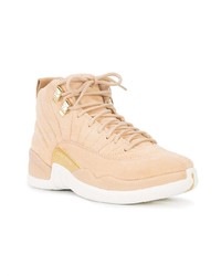 Женские светло-коричневые высокие кеды от Nike