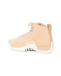 Женские светло-коричневые высокие кеды от Nike