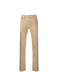 Мужские светло-коричневые джинсы от Jacob Cohen