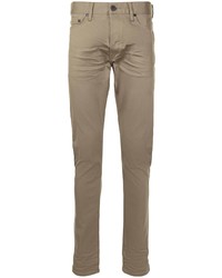 Мужские светло-коричневые джинсы от John Elliott
