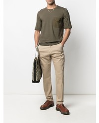 Мужские светло-коричневые джинсы от Neil Barrett