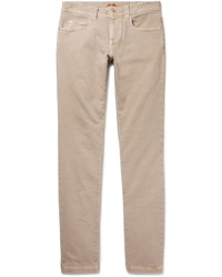 Мужские светло-коричневые джинсы от Loro Piana