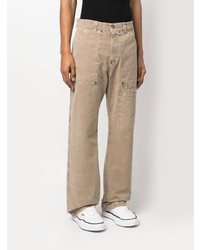 Мужские светло-коричневые джинсы от MSGM