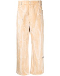 Мужские светло-коричневые джинсы от MSGM
