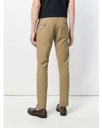 Мужские светло-коричневые джинсы от Incotex