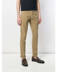 Мужские светло-коричневые джинсы от Incotex