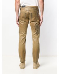 Мужские светло-коричневые джинсы от Diesel Black Gold