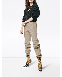 Женские светло-коричневые джинсы от Y/Project