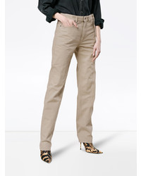 Женские светло-коричневые джинсы от Y/Project