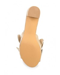 Женские светло-коричневые замшевые босоножки от Damerose