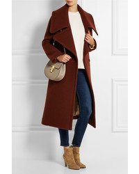 Светло-коричневые замшевые ботильоны от Jimmy Choo