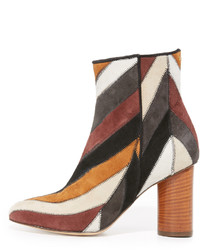 Светло-коричневые замшевые ботильоны от Jerome Dreyfuss