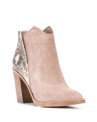 Светло-коричневые замшевые ботильоны от Dolce Vita