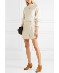 Светло-коричневые замшевые ботильоны от Tod's