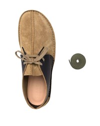Светло-коричневые замшевые ботинки дезерты от C.P. Company