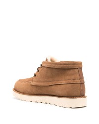 Светло-коричневые замшевые ботинки дезерты от UGG