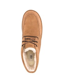 Светло-коричневые замшевые ботинки дезерты от UGG