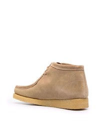 Светло-коричневые замшевые ботинки дезерты от Sebago