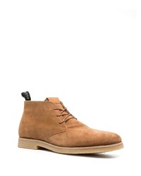 Светло-коричневые замшевые ботинки дезерты от AllSaints