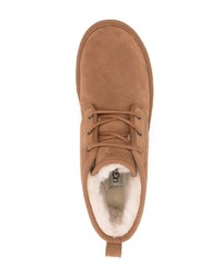 Светло-коричневые замшевые ботинки дезерты от UGG