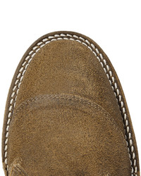 Светло-коричневые замшевые ботинки дезерты от Belstaff