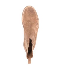 Мужские светло-коричневые замшевые ботинки челси от Golden Goose